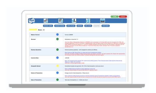 AML Business Risk Report