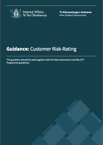 DIA Customer Risk Rating Guideline